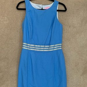 Blue & gold Lilly Pulitzer Dress